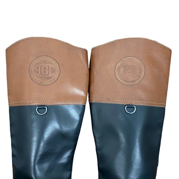 ETIENNE Aigner Chastity Riding Boots Sz 8 - Picture 8 of 13